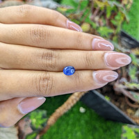 3.05 Ct. Blue Star Sapphire from Ceylon (Sri Lanka) Life Style