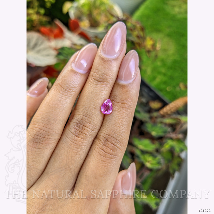 1.26 Ct. Pink Sapphire from Ceylon (Sri Lanka)