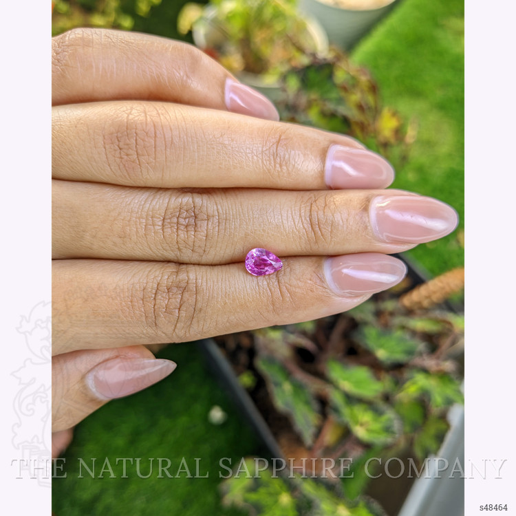 1.26 Ct. Pink Sapphire from Ceylon (Sri Lanka)