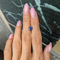 1.47 Ct. Blue Sapphire from Ceylon (Sri Lanka) Life Style