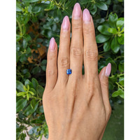 1.47 Ct. Blue Sapphire from Ceylon (Sri Lanka) Life Style