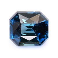 0.56 Ct. Greenish Blue Sapphire from Madagascar Video