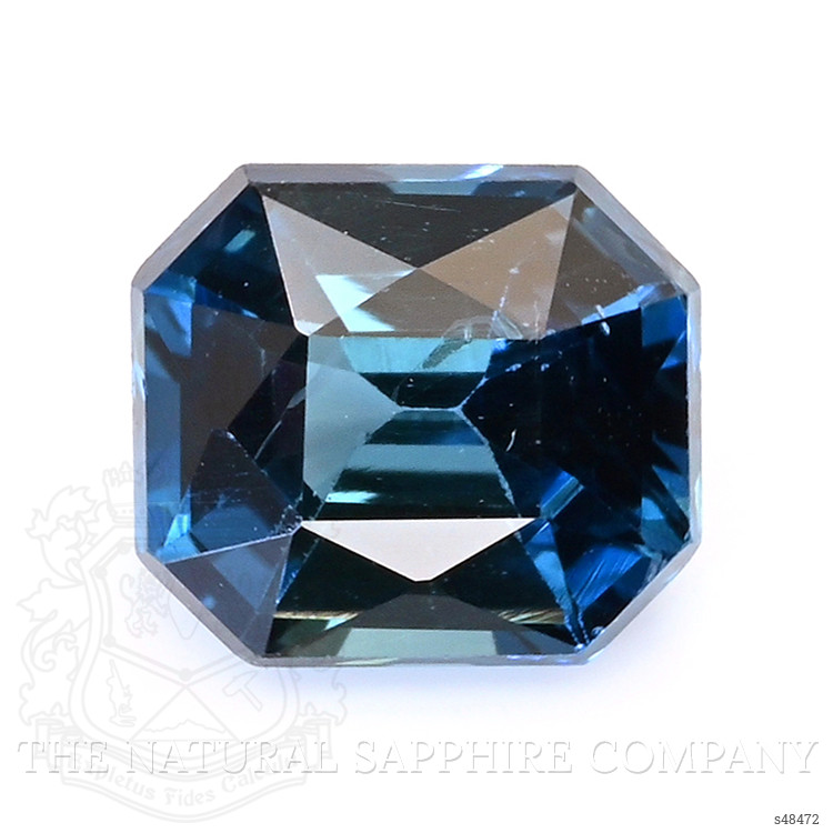 0.56 Ct. Greenish Blue Sapphire from Madagascar