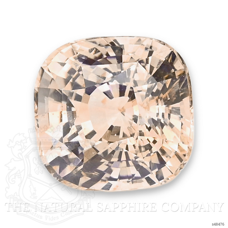 8.11 Ct. Peach Sapphire from Ceylon (Sri Lanka)