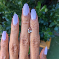 1.67 Ct. Padparadscha Sapphire from Ceylon (Sri Lanka) Life Style