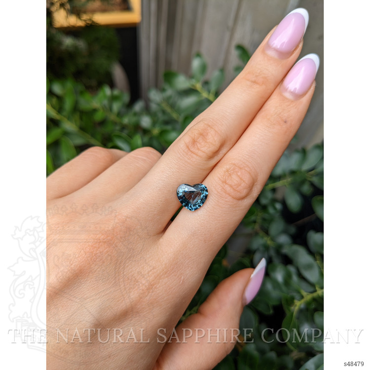 4.59 Ct. Bluish Green Sapphire from Madagascar