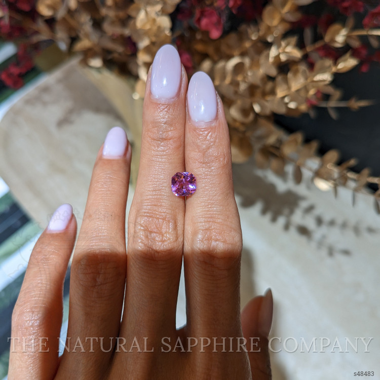 2.04 Ct. Purplish Pink Sapphire from Madagascar