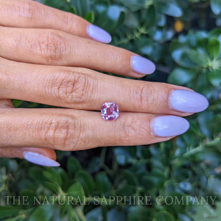 2.04 Ct. Purplish Pink Sapphire from Madagascar