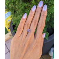 1.92 Ct. Padparadscha Sapphire from Madagascar Life Style