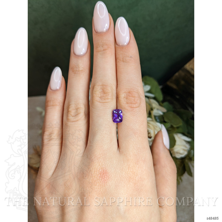 2.50 Ct. Purple Sapphire from Ceylon (Sri Lanka)