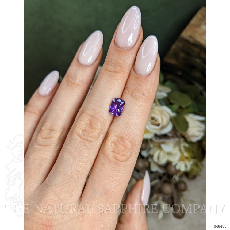 2.50 Ct. Purple Sapphire from Ceylon (Sri Lanka)