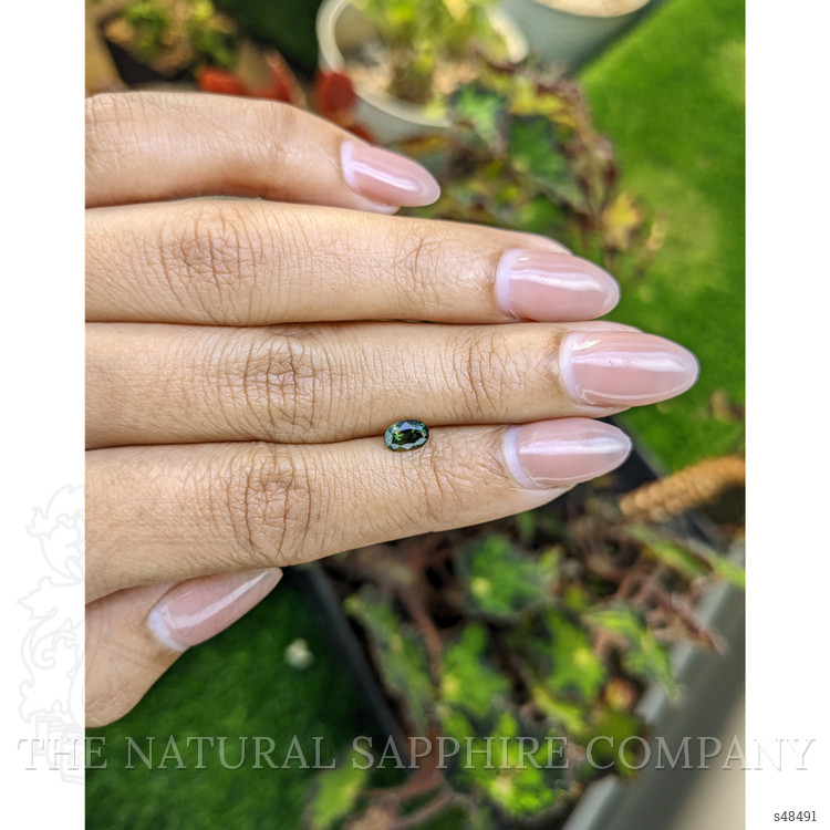 0.65 Ct. Bi Color / Parti Sapphire from Madagascar