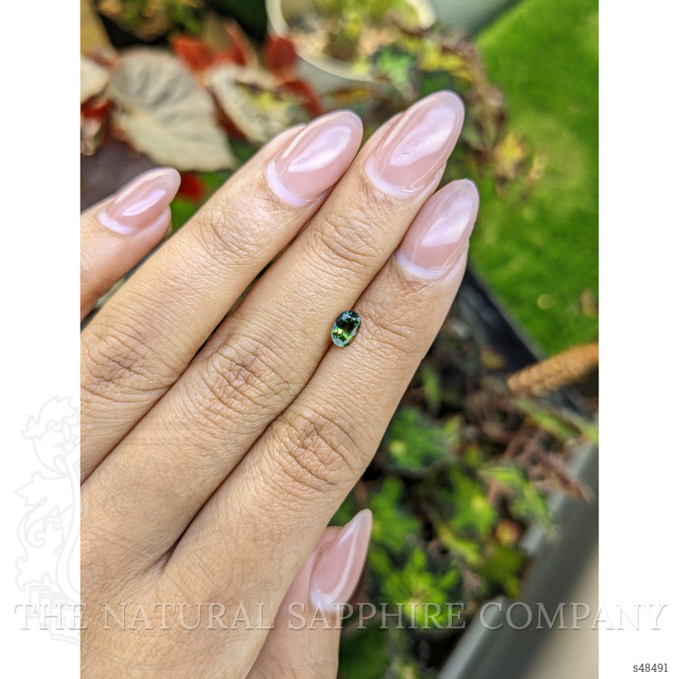 0.65 Ct. Bi Color / Parti Sapphire from Madagascar