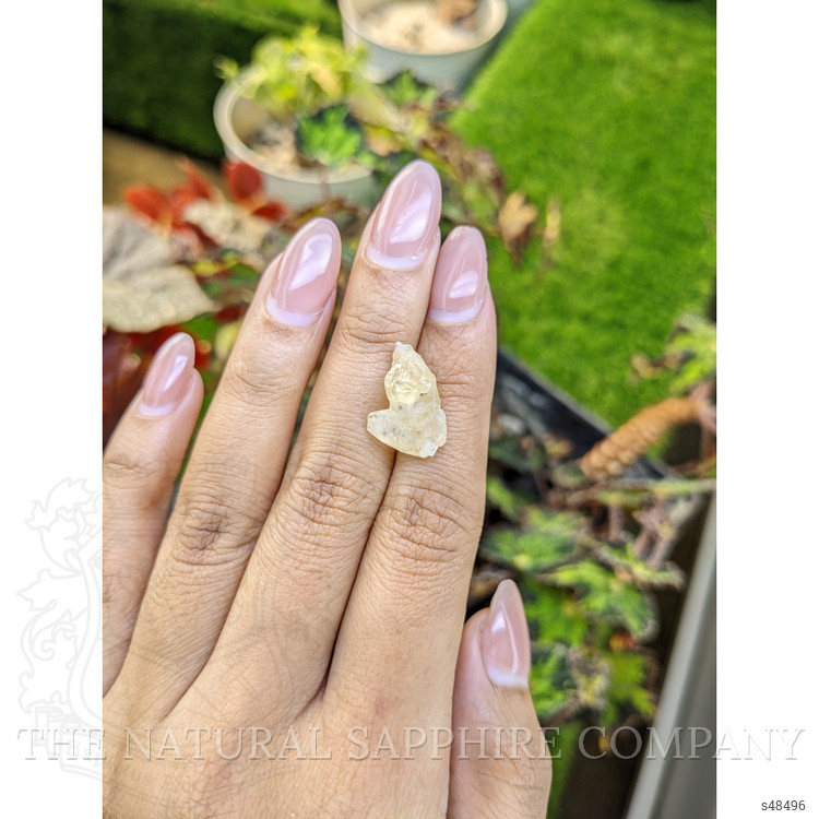 9.37 Ct. Yellow Sapphire from Ceylon (Sri Lanka)