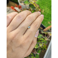 0.49 Ct. Bi Color / Parti Sapphire from Ceylon (Sri Lanka) Life Style