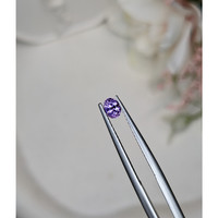 0.36 Ct. Pinkish Purple Sapphire from Ceylon (Sri Lanka) Life Style