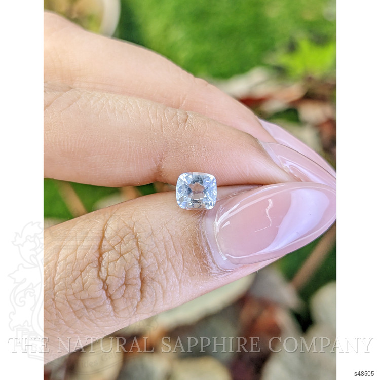1.02 Ct. White Sapphire from Ceylon (Sri Lanka)