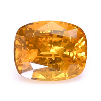 0.98 Ct. Orangish Yellow Sapphire from Ceylon (Sri Lanka) Video