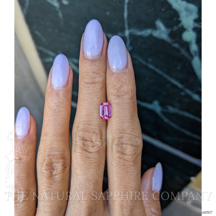 1.27 Ct. Pink Sapphire from Ceylon (Sri Lanka)