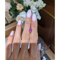 1.27 Ct. Pink Sapphire from Ceylon (Sri Lanka) Life Style