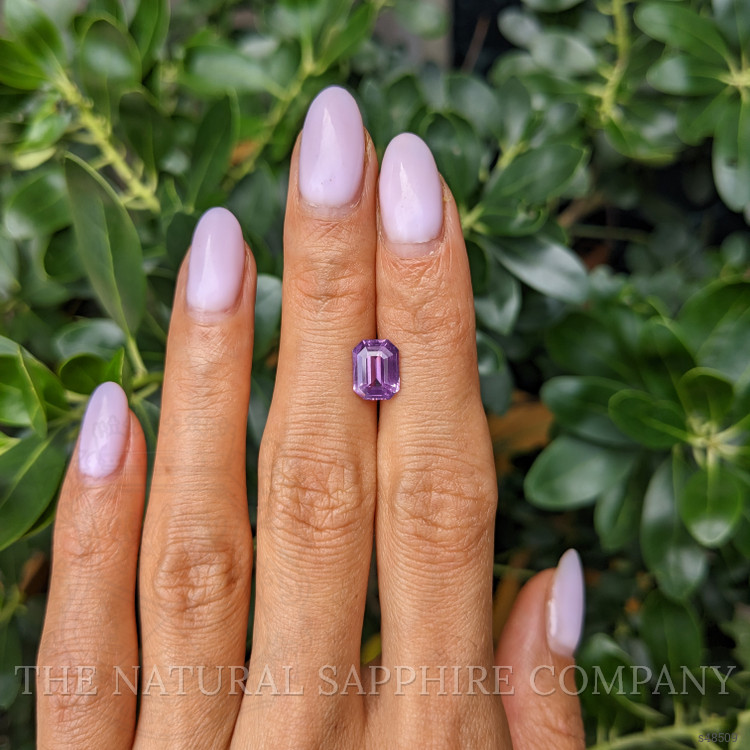 2.22 Ct. Purplish Pink Sapphire from Ceylon (Sri Lanka)
