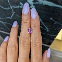 1.51 Ct. Pink Sapphire from Ceylon (Sri Lanka) Life Style