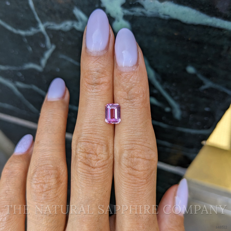 1.51 Ct. Pink Sapphire from Ceylon (Sri Lanka)