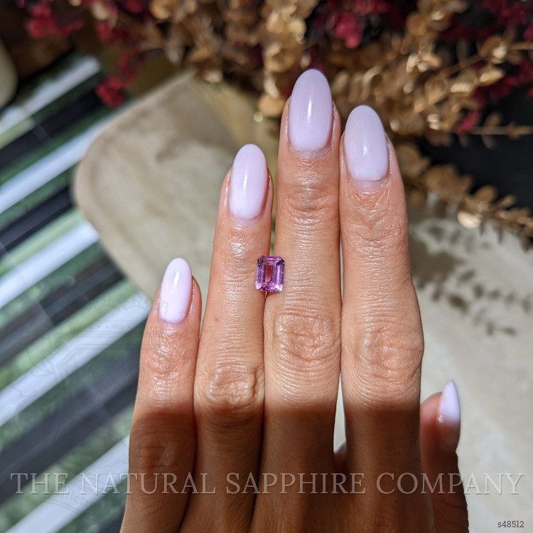 1.51 Ct. Pink Sapphire from Ceylon (Sri Lanka)