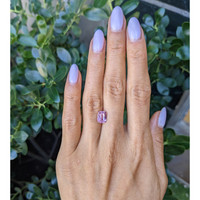 2.56 Ct. Purplish Pink Sapphire from Ceylon (Sri Lanka) Life Style
