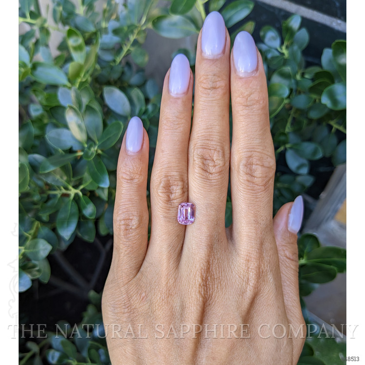 2.56 Ct. Purplish Pink Sapphire from Ceylon (Sri Lanka)