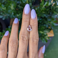 2.99 Ct. Padparadscha Sapphire from Madagascar Life Style