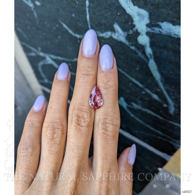 4.55 Ct. Padparadscha Sapphire from Ceylon (Sri Lanka)