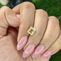 1.92 Ct. Yellow Sapphire from Ceylon (Sri Lanka) Life Style