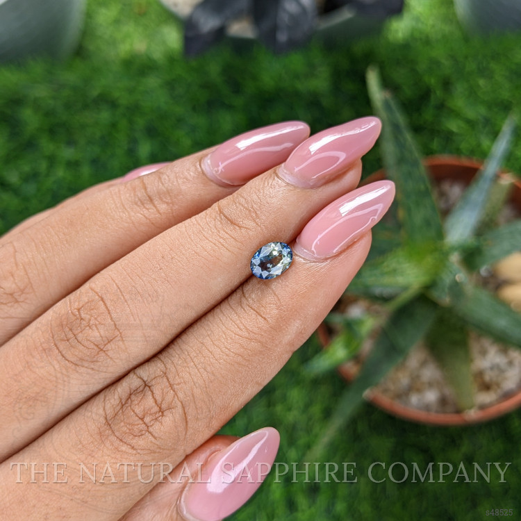 0.92 Ct. Bi Color / Parti Sapphire from Madagascar