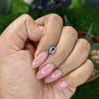 0.92 Ct. Bi Color / Parti Sapphire from Madagascar Life Style