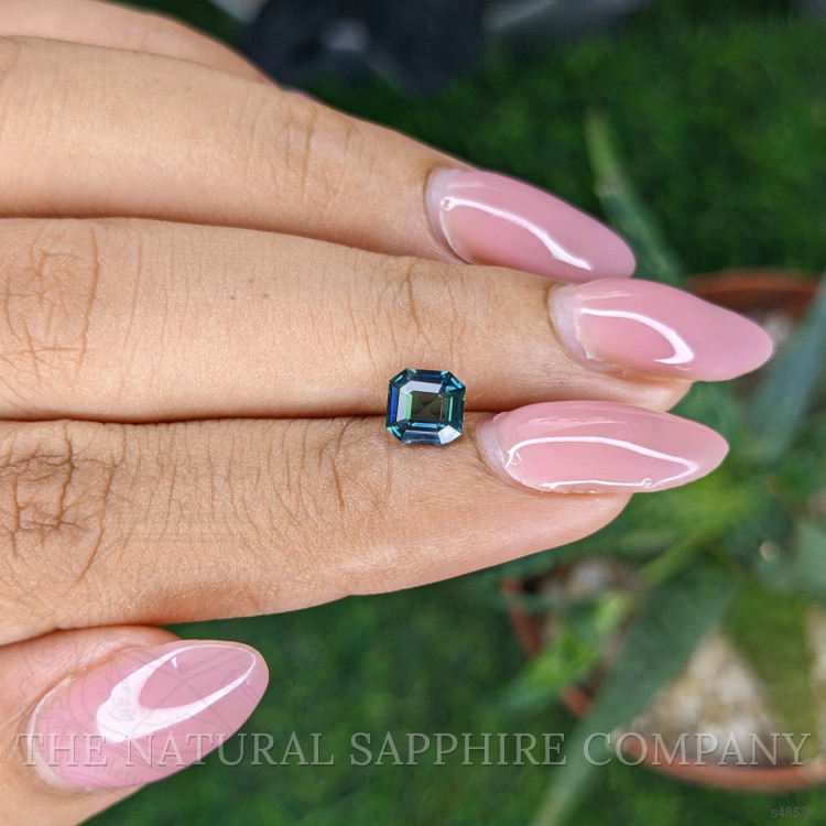 1.03 Ct. Bluish Green Sapphire from Madagascar