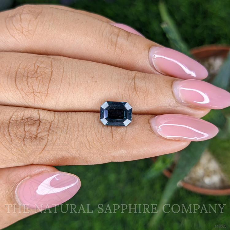2.55 Ct. Bluish Green Sapphire from Madagascar
