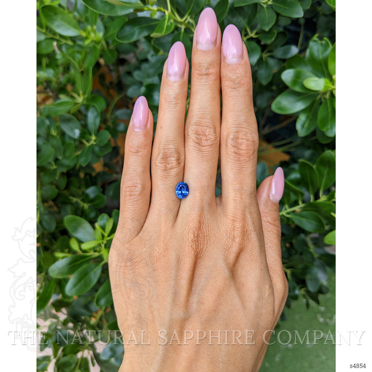 1.88 Ct. Blue Sapphire from Ceylon (Sri Lanka)