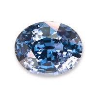 2.16 Ct. Greyish Blue Sapphire from Madagascar Video