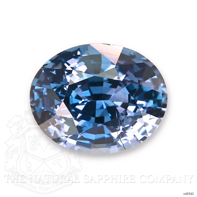 2.16 Ct. Greyish Blue Sapphire from Madagascar