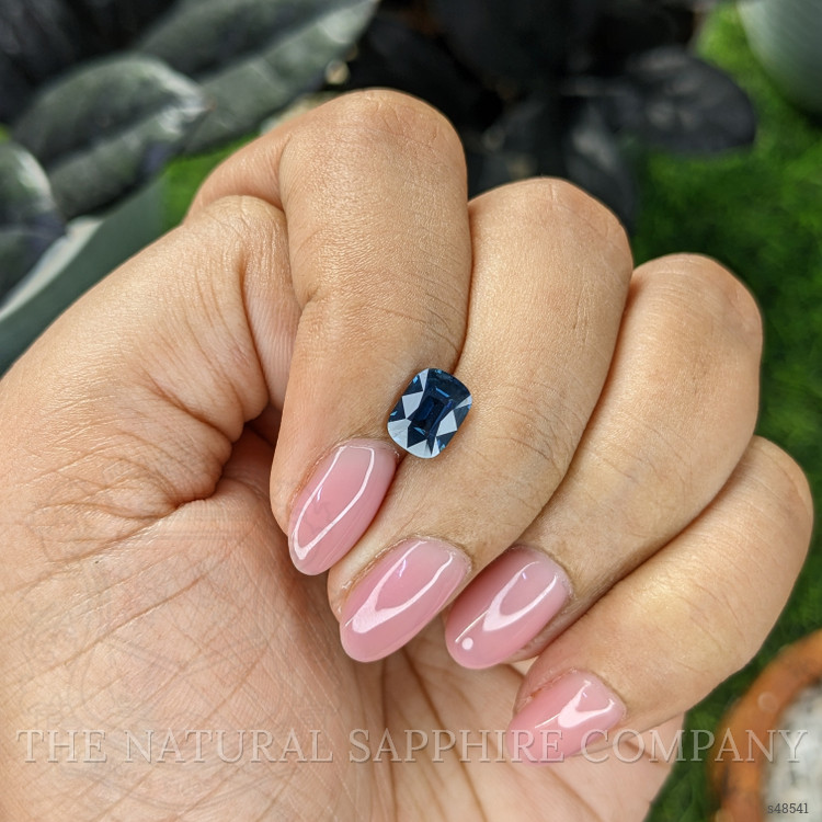 1.51 Ct. Greenish Blue Sapphire from Madagascar