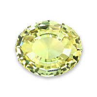 2.09 Ct. Greenish Yellow Sapphire from Madagascar Video