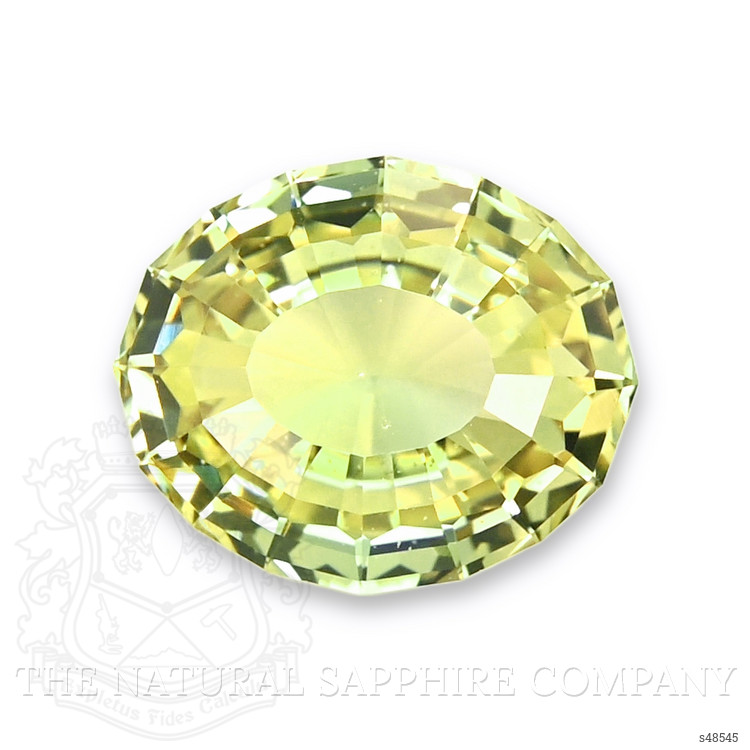 2.09 Ct. Greenish Yellow Sapphire from Madagascar