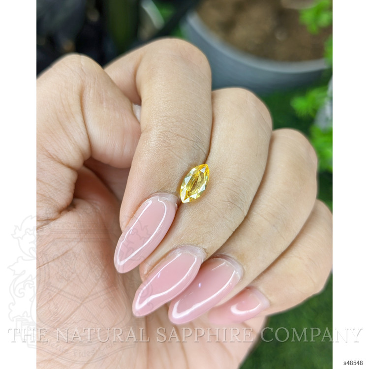 1.02 Ct. Yellow Sapphire from Ceylon (Sri Lanka)