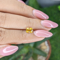 1.01 Ct. Yellow Sapphire from Ceylon (Sri Lanka) Life Style