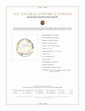 2.04 Ct. Yellow Sapphire from Madagascar Scan Report