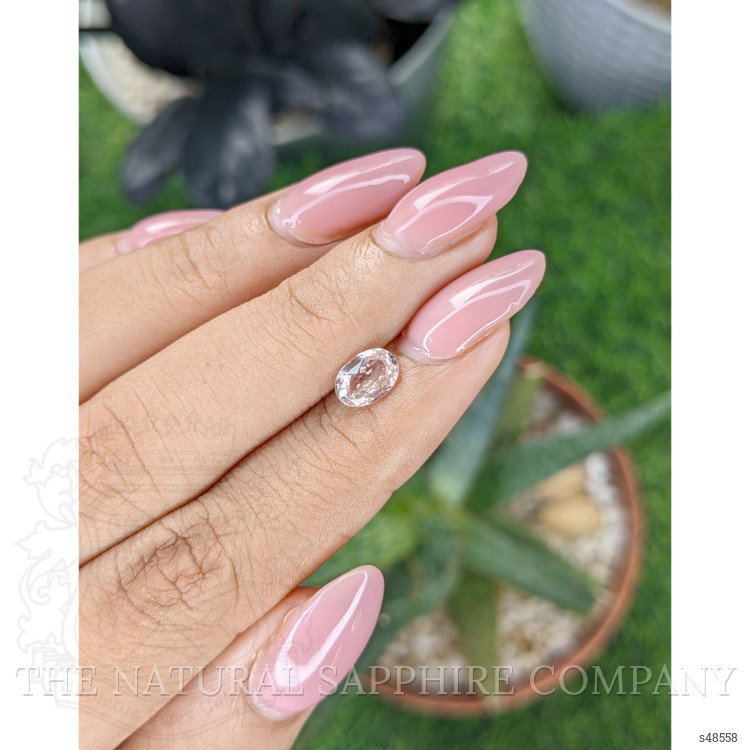 1.07 Ct. Peach Sapphire from Madagascar