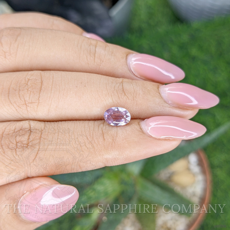 1.14 Ct. Pinkish Purple Sapphire from Madagascar