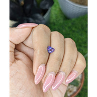 1.03 Ct. Pinkish Purple Sapphire from Ceylon (Sri Lanka) Life Style