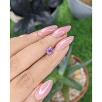 1.03 Ct. Pinkish Purple Sapphire from Ceylon (Sri Lanka) Life Style